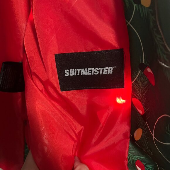 Light up holiday blazer and holiday pants - size Large (42-44) - Picture 7 of 11